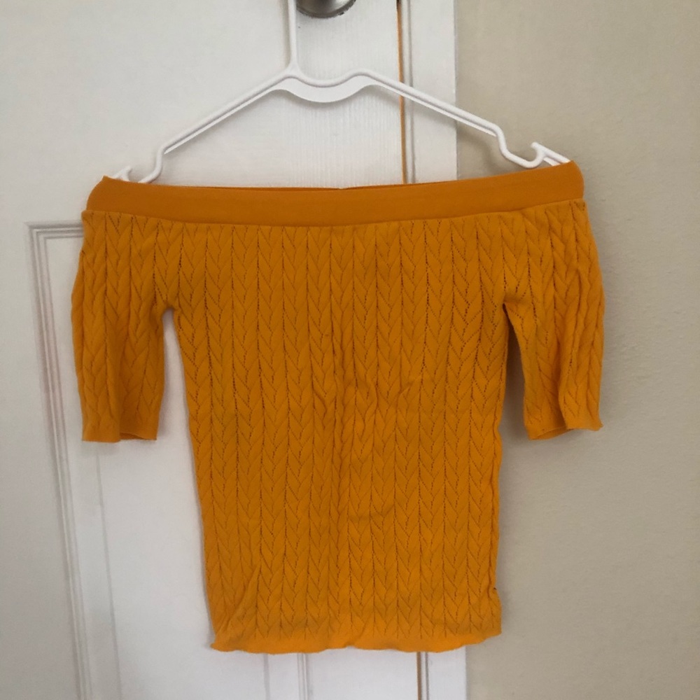 Yellow summer shirt